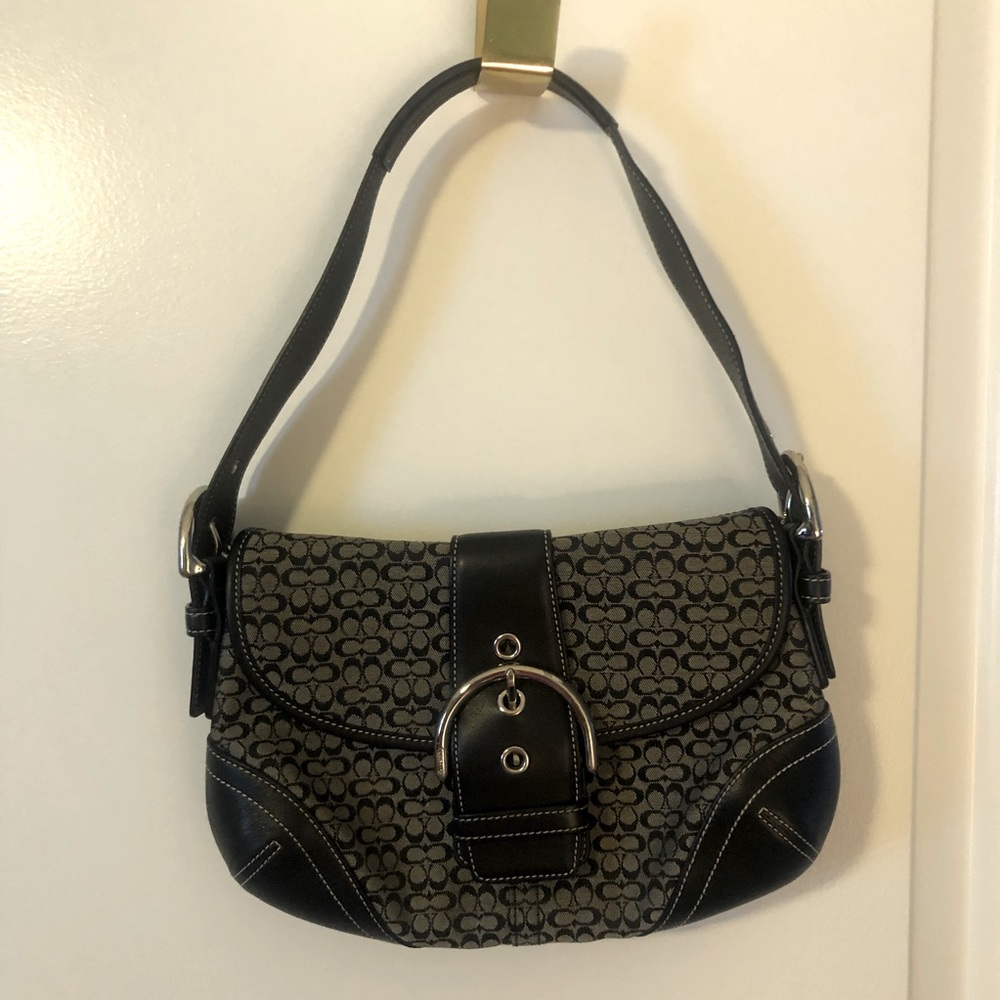 Coach mini c buckle bag